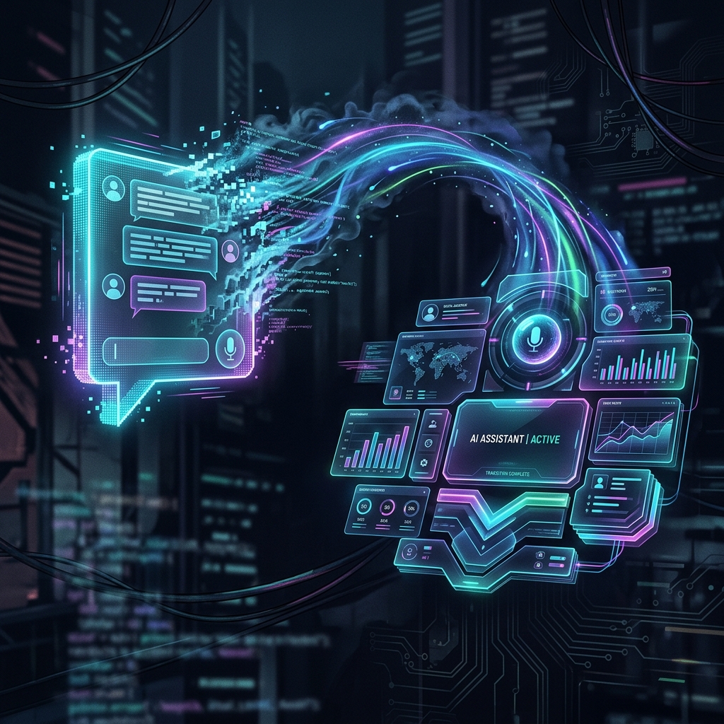 OpenAI's planned transition from a conversational chat UI to an integrated agentic control center